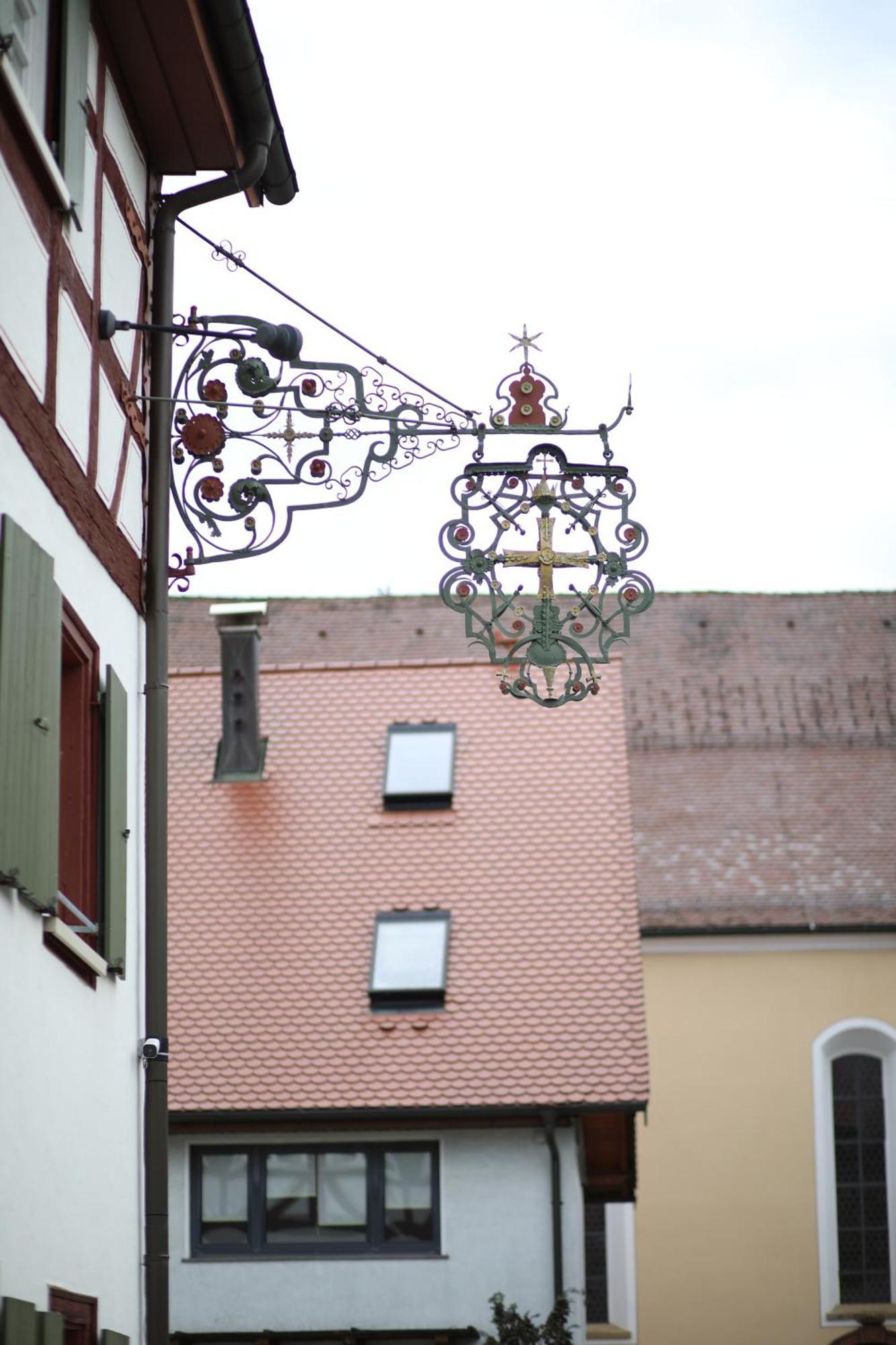 Gasthaus Hotel Zum Kreuz Stetten am Kalten Markt Exteriör bild